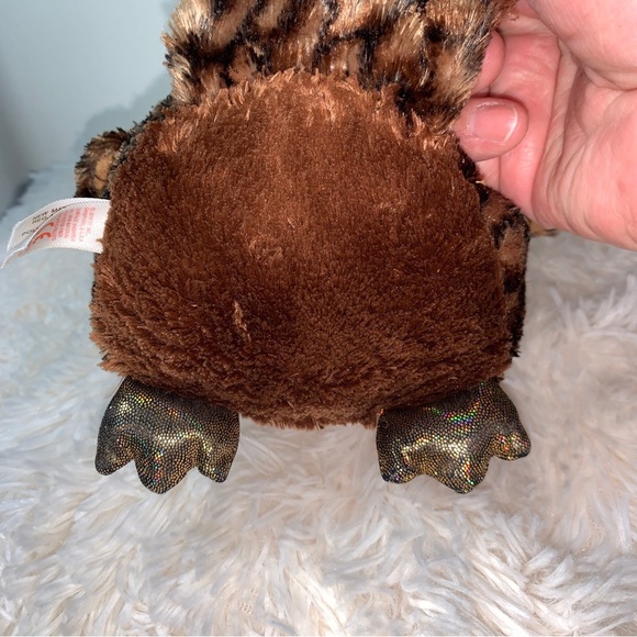 TY Beanie Baby TySilk Beanie Owl Sammy Plush 2010 10” - Picture 4 of 7